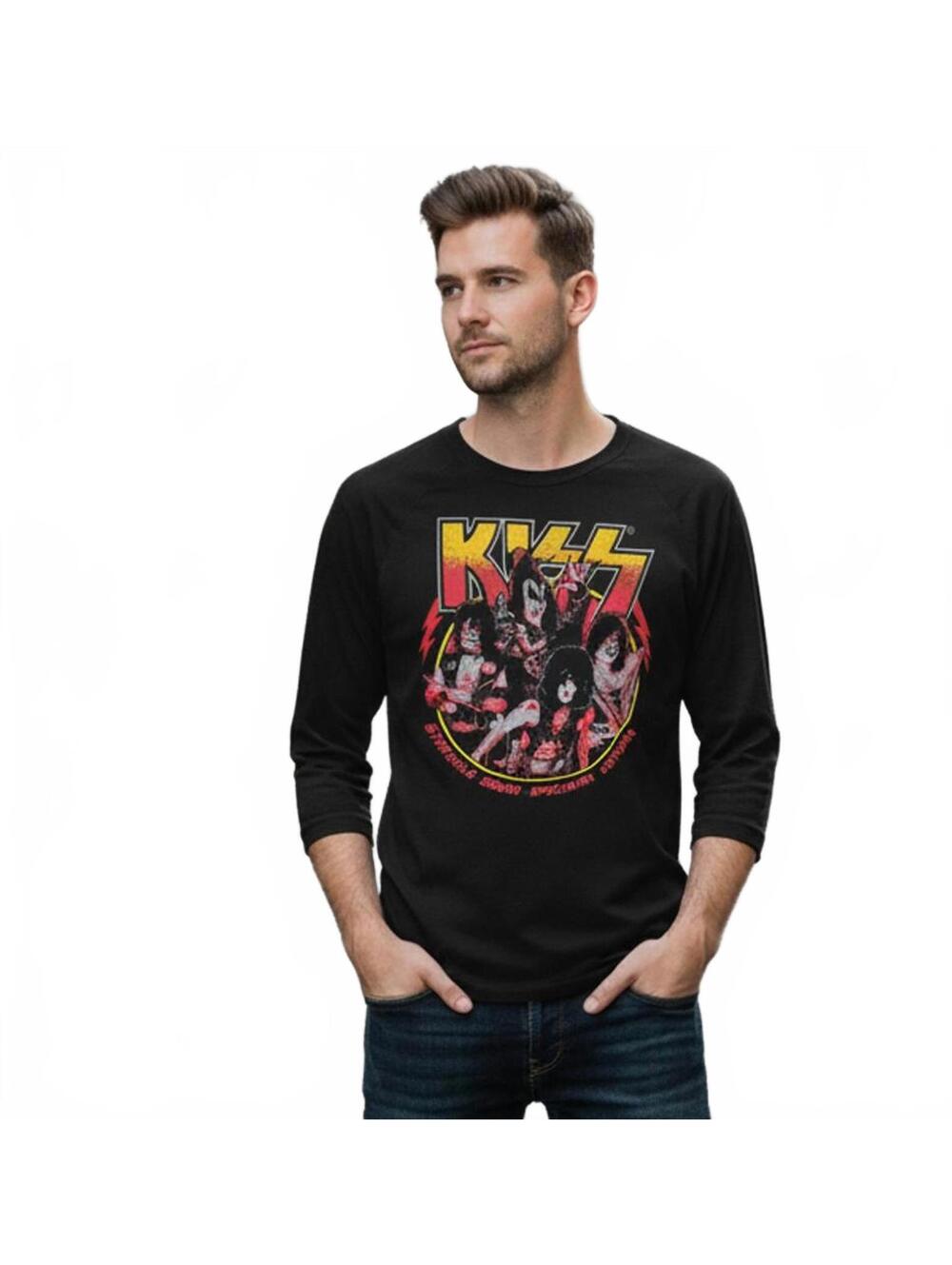 T-Shirt / KISS Band / Retro Graphic Tee / Size L / New